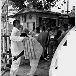 Security search at Sai Baba ashrams